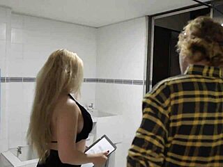 Hey, watch this real estate agent bang his client!