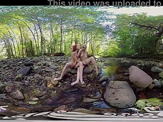 yanks amateurs ana molly and belle enjoy outdoor lesbian play