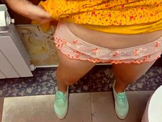 Want to see cum in panties? Check this outdoor compilation