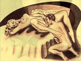 Intriguing vintage drawings from antique eras