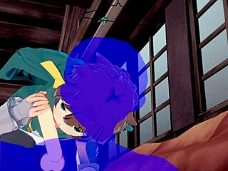 Konosuba Yaoi - Kazuma Blowjob with Cum in Mouth Japanese Anime