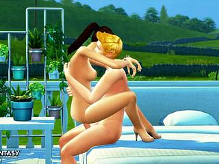 Hot 3D animation sex in nature with a stunning babe. Can you handle this wild ride?!