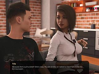 हाय गाइज, एपिसोड 2 में ब्लोजॉब के बदले कैश ले रही गेम में! 😏💦