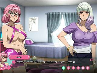 फुटा फिक्स हेन्टाई गेम फुटानारी काउगर्ल क्रीमपाई देता है सेक्सी आउटफिट में