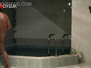 Did my slutwife really meet her bull in a sauna for me?