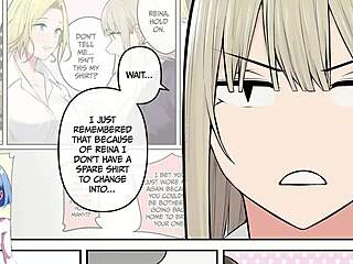 Imaizumi's house becomes a gathering spot for girls in episode 16