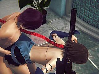 Yuna sucks and gets anal in Final Fantasy