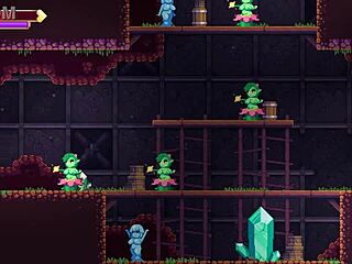 Redhead Nun's Futanari Blowjob In The Caves.