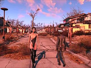 i love this teen brunette in fo4 bdsm fashion