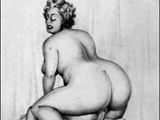 Check out these classic vintage erotic drawings