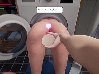 Damn! Stepmom Washing Machine Mein Stuck, Hardcore Action Milti Hai