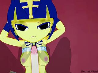 Ankha, How Does It Feel Riding That Cock In The Bedroom?