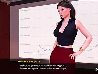 3D Cartoon Ass Displayed for Investors in Fashion Game