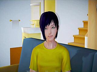 in my new family 286, the teen gets erotic.