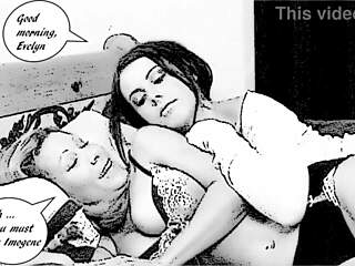 imogene gets the widow in this cartoon softcore anime hentai