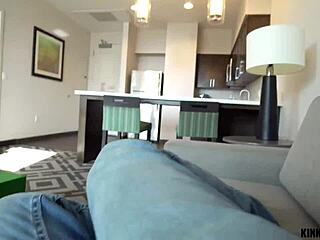 Vanna Bardot fucks her stepbro for a credit card upgrade.