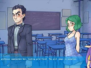 i'm in night lessons part 5, getting big boob humiliation with monster cocks in the orgy, oh no!