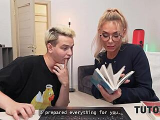 WOW! Young Russian Teachers Show Cum Tricks at Tutor4K!