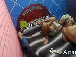 Nicoli Fox Sucks In Threesome With Leo Ogro.