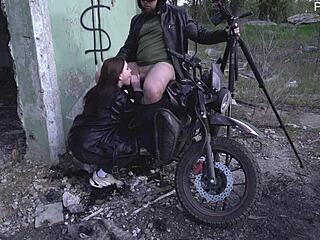 hot milf craves motorcycles and handles big dicks with ease