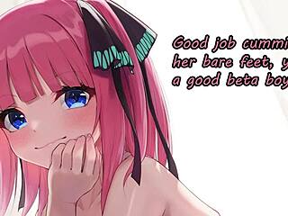 Anime feet JOI for beta losers into femdom humiliation! 🦶