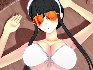 Yor Forger In Bikini Gets Hard Sex By The Pool In Spy X Family