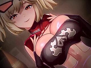 3D हentai कम्पाइलेशन, बेंट ओवर असफकिंग और कम के साथ