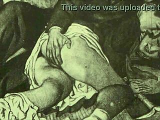 hey, check out this vintage erotic illustration from way back!