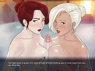 just a quick romp at the love hotel with milfs mai and laura in this hot cartoon tale