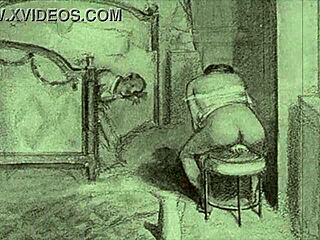 Check out these vintage erotic sketches, pure art!