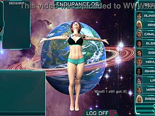 Chatting with the girls in space.