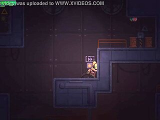 Zetria Fucks Alien Monster Cock In Hentai Game To Heal Herself With Creampie.