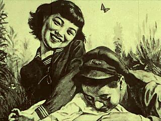 hey, check out this vintage erotic illustration from way back!