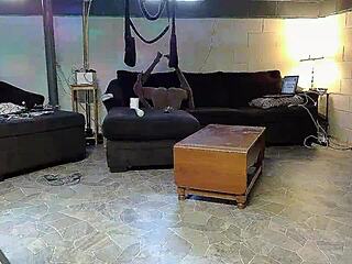 Horny Gay Nudist Masturbates with Toys While Cleaning House!