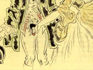 इंटेंस विंटेज एरोटिक कार्टून, एनिमे हेंटाई स्टाइल इलस्ट्रेशन