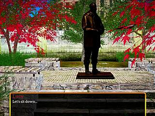 My new family in this cartoon game.