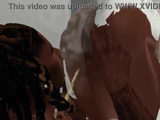 Mae bangs step-brother Moriah in early morning shower