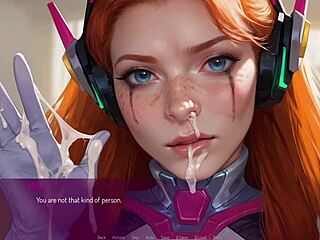 असंतुष्ट वाइफ हसबैंड के फ्रेंड को ब्लो करती है, 3डी हेंटाई में।