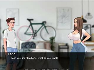 Lust legacy hentai game pornplay ep 4 where a pornstar sucked his cock to compare with his step dad.