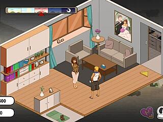 Handyman Fucks Fallen Wives In Hentai Game