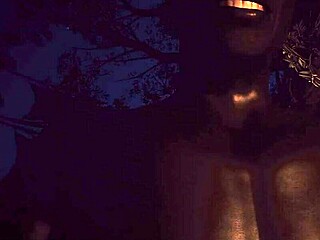 Cursed island adventure with cartoon characters on a yacht