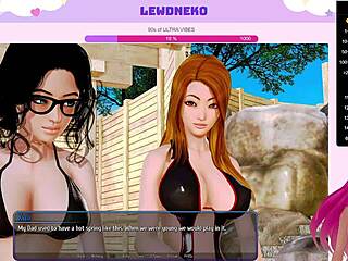 वीट्यूबर ल्यूडनेको हरेम होटल पार्ट 18 खेल रही