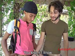 greedy latinos fucking for money outdoors?