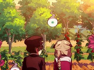 ये नॉटी घोस्ट ऐनिमे प्योर हेंटाई मजा है