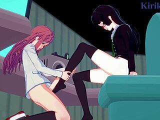 Marika and Chiaki, wanna see intense futanari lesbian action?