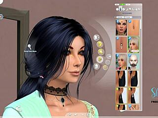 Creating an Indian-looking teen 18+ girl sim in anime