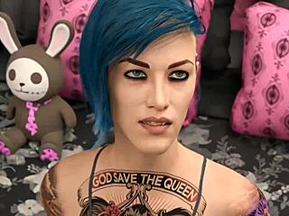 वाह! इमो गर्ल माँ जाते ही बीबीसी स्टेपडैड बहकाती!