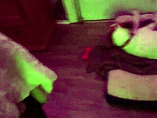 Condom breaks, but she keeps riding