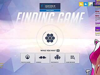 vtuber lewdneko plays overwatch and gets spanked part 1