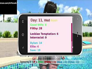 A Wife And Stepmother Playing Game